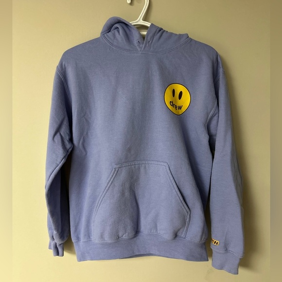 Gildan Purple Drew Hoodie - Picture 1 of 5